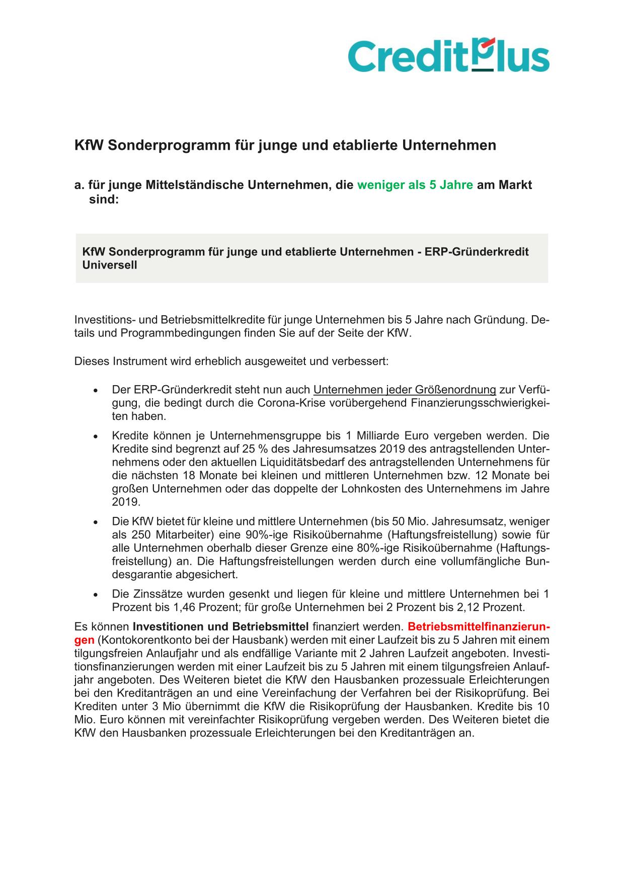 Kredite und Bürgschaften in der Krise 04